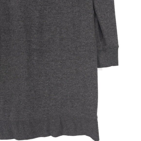 NWT LUCKY BRAND Women Cloud Jersey MockNeck Dress Gray Soft Sweater Dress MEDIUM - Picture 11 of 14